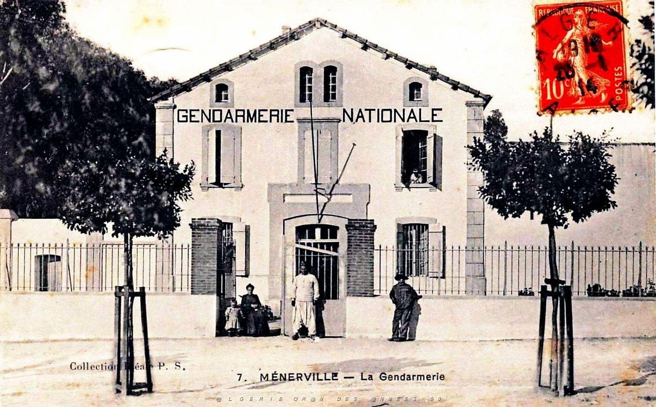 Menerville - Gendarmerie - 1914.jpg